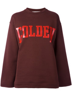 толстовка с необработанными краями Golden Goose Deluxe Brand