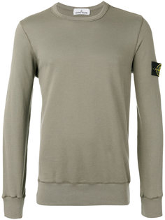 толстовка с логотипом Stone Island