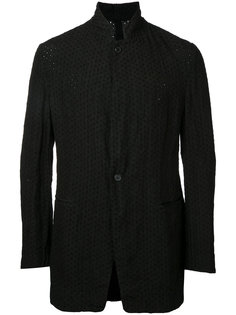 broderie standing collar jacket Forme Dexpression
