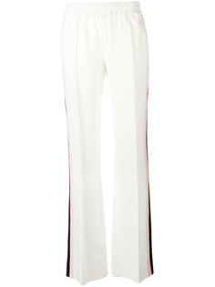 contrast panel flared trousers Marco Bologna