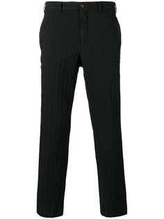 укороченные брюки в полоску Comme Des Garçons Homme Plus