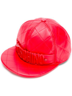 quilted snap-back cap Moschino