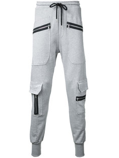 спортивные брюки с карманами на молнии Markus Lupfer