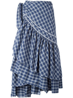 check ruffled skirt Circus Hotel