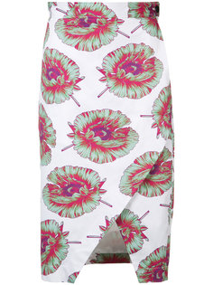 Wilcox wrap floral skirt Altuzarra