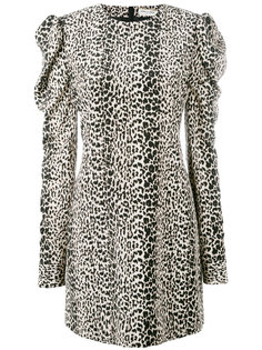 leopard print dress Saint Laurent