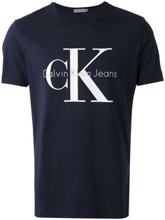 футболка с принтом-логотипом Calvin Klein Jeans