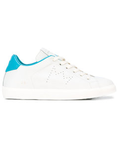 classic lace-up sneakers Leather Crown