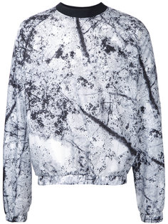 printed crew neck top MSGM