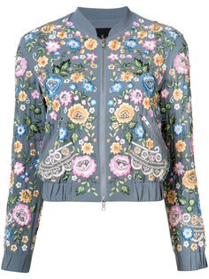 floral bomber jacket Needle &amp; Thread
