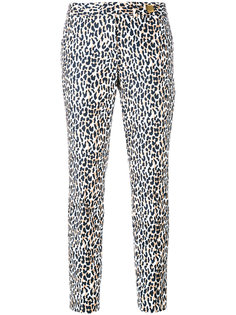 брюки с леопардовым принтом Michael Michael Kors