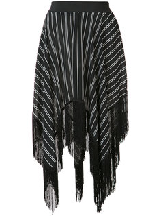 asymmetric fringed skirt  Preen By Thornton Bregazzi