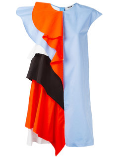 sleeveless ruffle dress MSGM