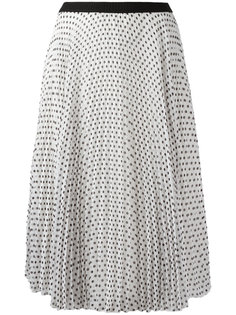 polka dot pleated skirt IM Isola Marras