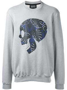 skull print sweatshirt Markus Lupfer