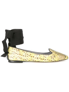 python effect ballerinas Pollini