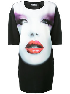 face print T-shirt dress Jeremy Scott