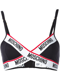 лиф от бикини с фирменной отделкой Moschino