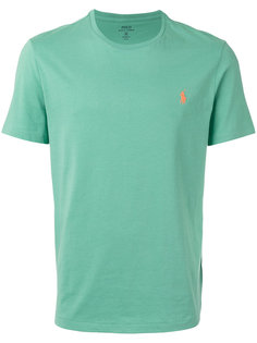 футболка с вышитым логотипом Polo Ralph Lauren