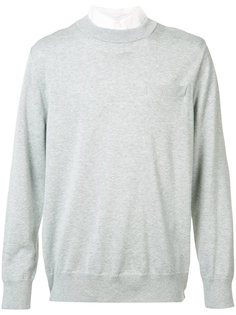 chest pocket jumper Sacai