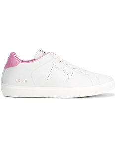 classic lace-up sneakers Leather Crown