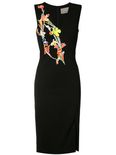 embroidered flowers dress  Jason Wu