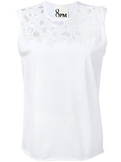 embroidered star tank 8pm