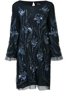 sequin embroidered dress Marchesa Notte