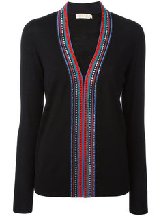 embellished detail cardigan Tory Burch
