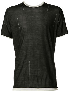 layered T-shirt Label Under Construction