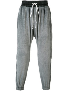 velour track pants  Daniel Patrick