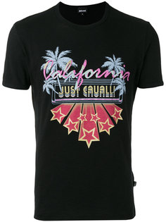 футболка с графическим принтом Just Cavalli