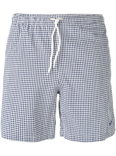 checked swim shorts  Mp  Massimo Piombo