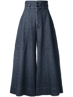 high waist wide leg trousers Mikio Sakabe