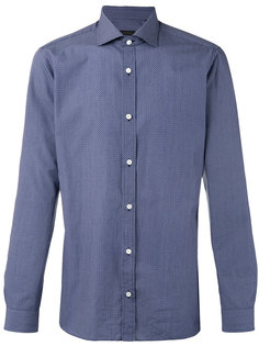 рубашка с мелким узором Z Zegna