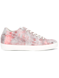 marbled effect sneakers Leather Crown