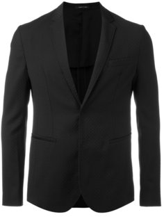пиджак с потайной застежкой Emporio Armani
