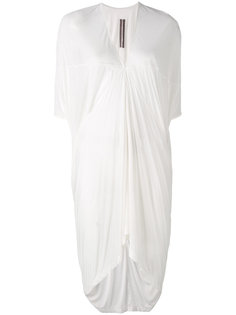 gathered detail tunic Rick Owens DRKSHDW