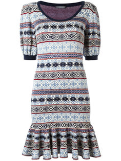 jacquard dress Alexander McQueen