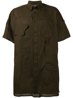 asymmetric pocket shirt Yohji Yamamoto