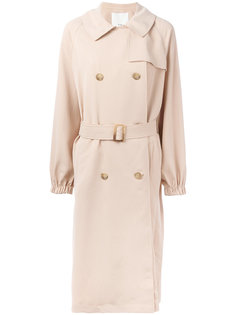 draped twill trench coat  Tibi