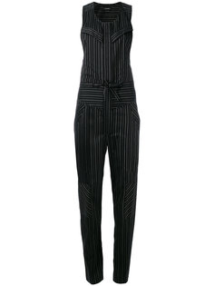 suiting stripe sleeveless jumpsuit Isabel Marant