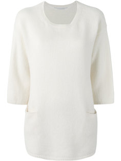cropped sleeve sweater Ermanno Scervino