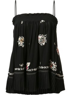 вышитый топ-юбка Derek Lam 10 Crosby