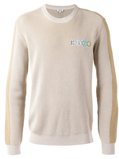 ribbed logo sweater Kenzo