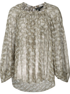 patterned blouse  Derek Lam