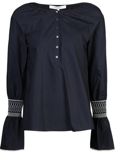 embroidered bell sleeve top Derek Lam 10 Crosby