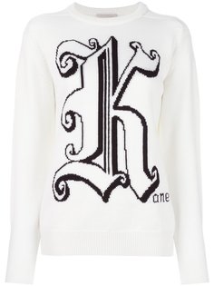 intarsia jumper Christopher Kane