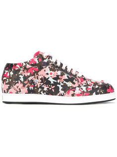 floral print Miami sneakers Jimmy Choo