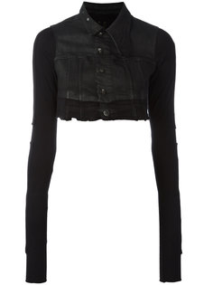 укороченная джинсовая куртка Rick Owens DRKSHDW